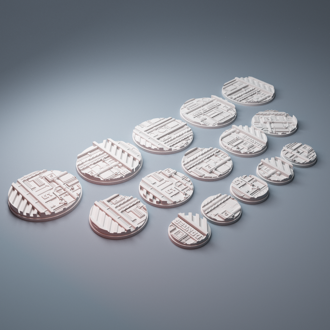 Corvus Games Terrain 3D printable Cosmic themed Miniatures Bases for Marvel Crisis Protocol sci-fi tabletop wargaming