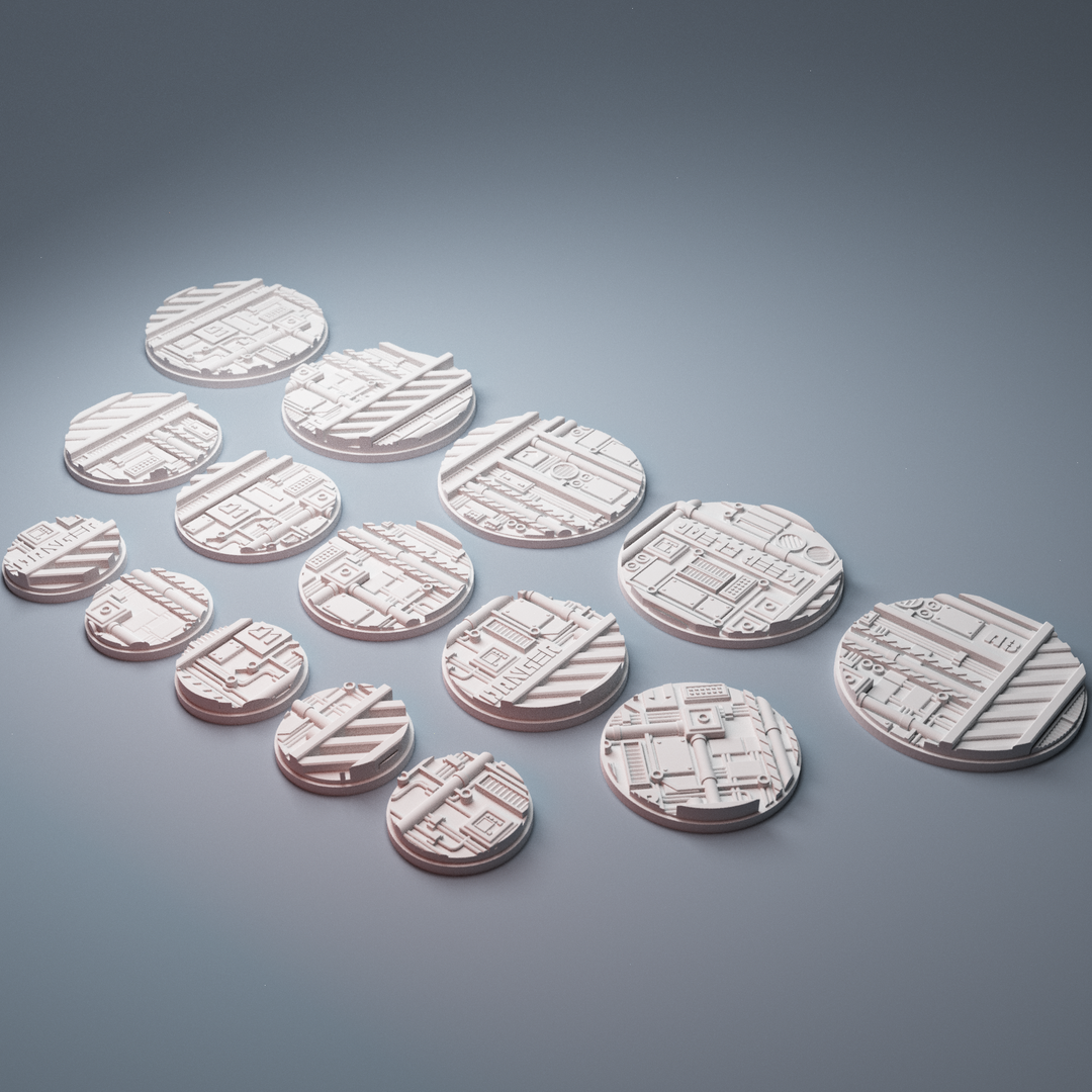 Corvus Games Terrain 3D printable Cosmic themed Miniatures Bases for Marvel Crisis Protocol sci-fi tabletop wargaming