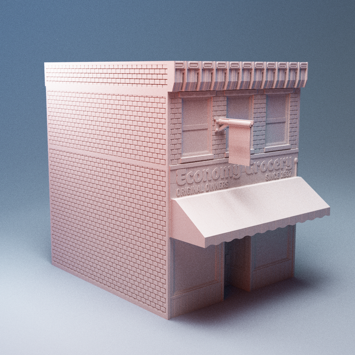 Corvus Games Terrain 3D printable Hells Kitchen terrain for 28mm - 40mm urban tabletop wargaming