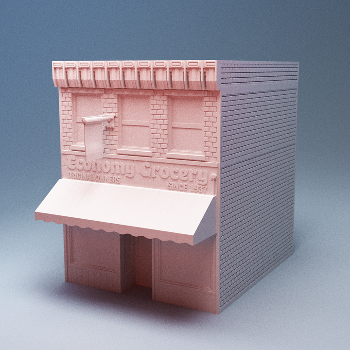 Corvus Games Terrain 3D printable Hells Kitchen terrain for 28mm - 40mm urban tabletop wargaming