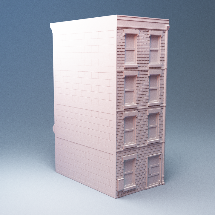 Corvus Games Terrain 3D printable Hells Kitchen terrain for 28mm - 40mm urban tabletop wargaming