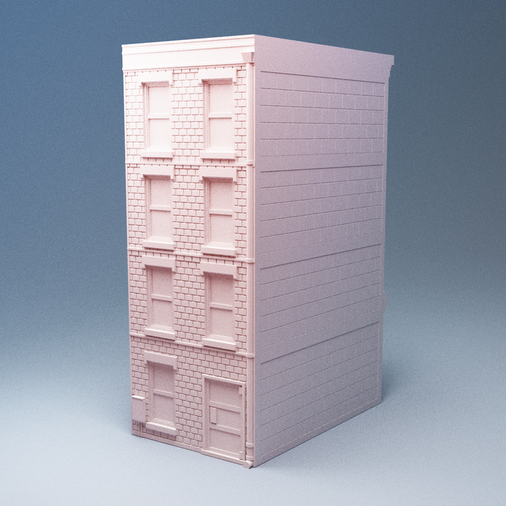 Corvus Games Terrain 3D printable Hells Kitchen terrain for 28mm - 40mm urban tabletop wargaming