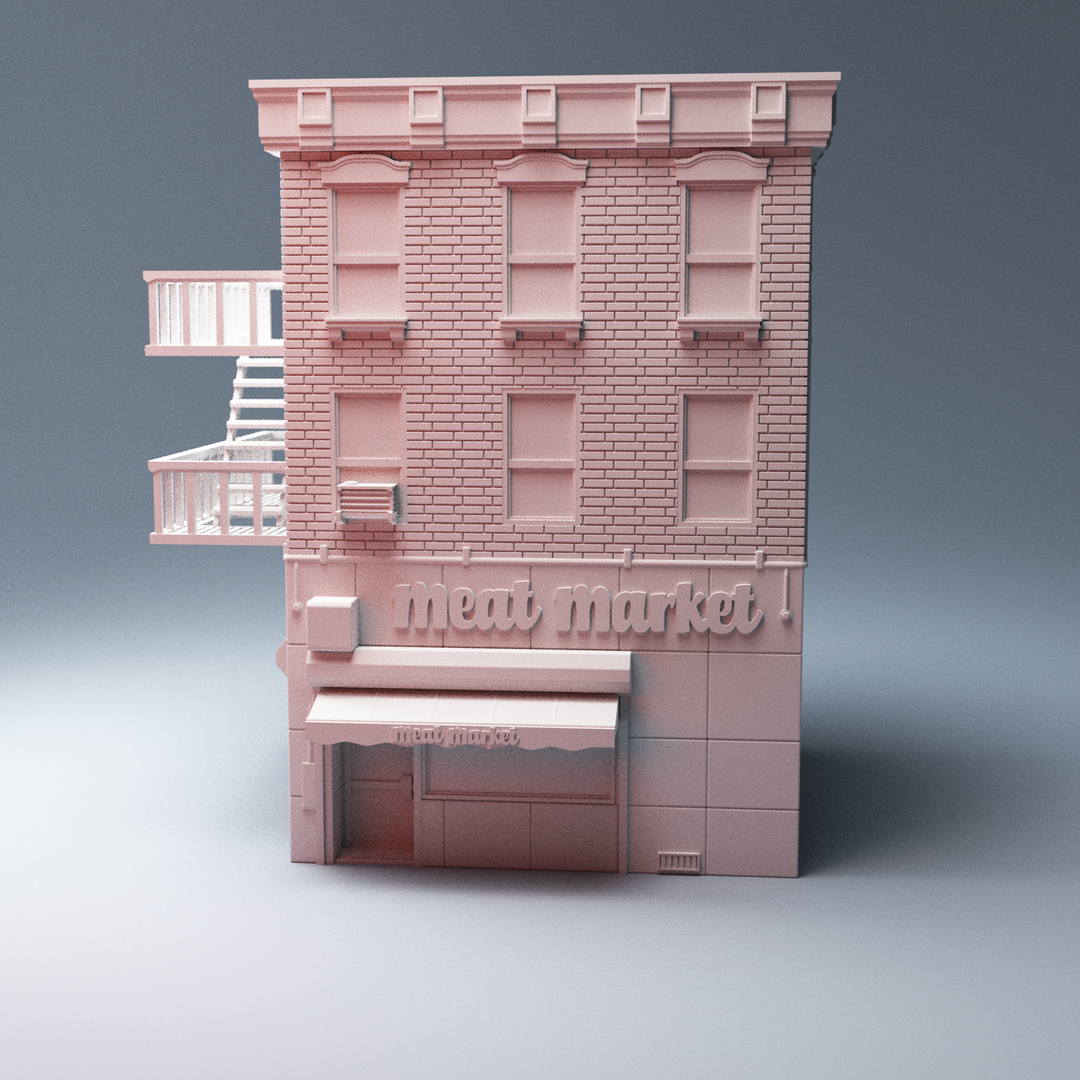 Corvus Games Terrain 3D printable Hells Kitchen Urban Bundle for The Walking Dead, Last Days, This Is Not A Test, Marvel Crisis Protocol, 28mm - 40mm wargames