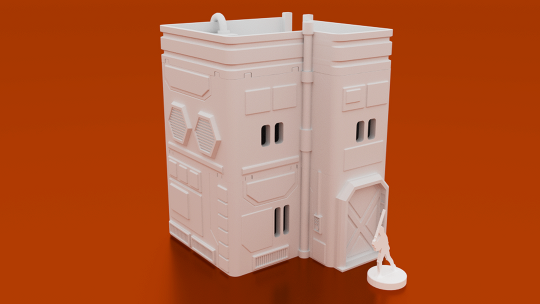 MidRim City Phase 1 Bundle Digital STL 3D printable