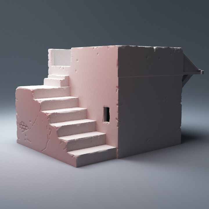 Corvus Games Terrain 3D printable Middle East Market Stall for spectre operations modern warfare 28mm urban tabletop wargaming