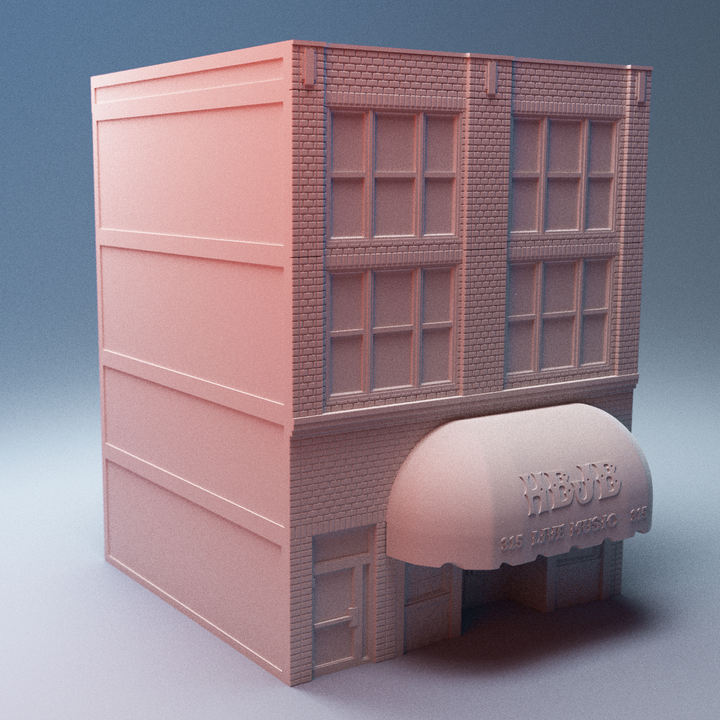 Corvus Games Terrain 3D printable Urban Phase 7 bundle of terrain for 28mm - 40mm urban tabletop wargaming