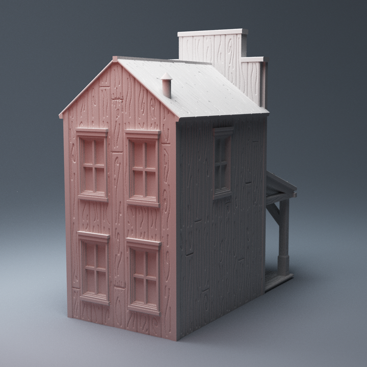 Corvus Games Terrain 3D printable old west 28mm scale Undertakers Shop Wild West Exodus, Draculas America, WWX, Dead Mans Hand, western civil war