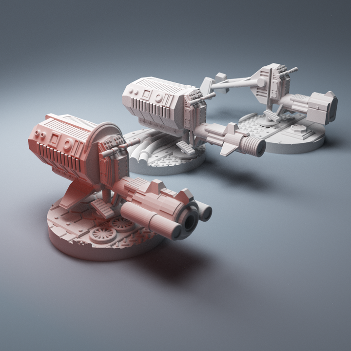 Corvus Games Terrain 3D printable scifi Hover Bikes for 28mm - 34mm tabletop wargaming
