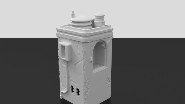 Corvus Games Terrain 3D printable Jedha Pilgrim City house for Star Wars Legion 34mm tabletop wargame