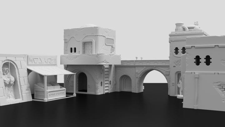 Corvus Games Terrain 3D printable Jedha scenery for Star Wars LegionCorvus Games Terrain 3D printable Jedha scenery for Star Wars Legion