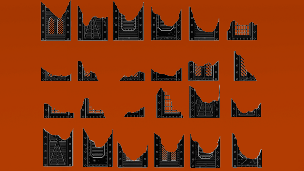 Corvus Games Terrain 3D printable Warhammer 40K and Kill Team compatible terrain Sector Corvus Prime