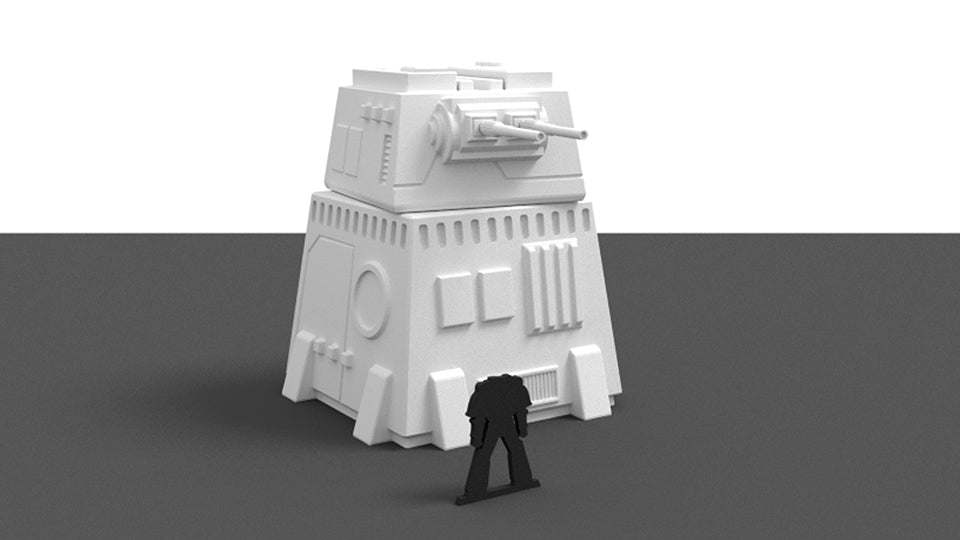 Corvus Games Terrain 3D printable scenery bundle for wargaming and Star Wars Legion