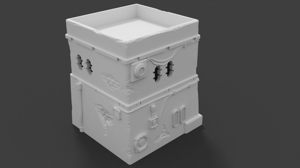 Corvus Games Terrain 3d printable Pilgrim House Jedha for Star Wars Legion