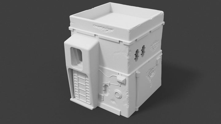Corvus Games Terrain 3D printable Jedha scenery for Star Wars Legion