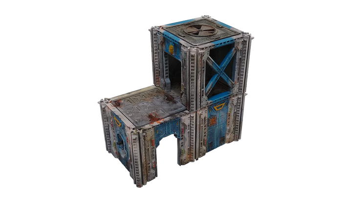 Corvus Games Terrain 3D printable modular scifi tabletop wargaming terrain from the Isolation Protocol kickstarter
