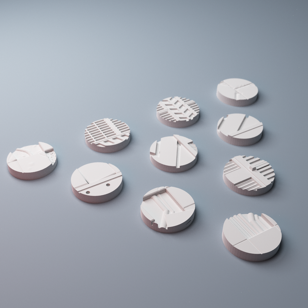 Isolation Protocol by Corvus Games Terrain. A modular scifi tabletop wargaming kickstarter terrain miniatures bases