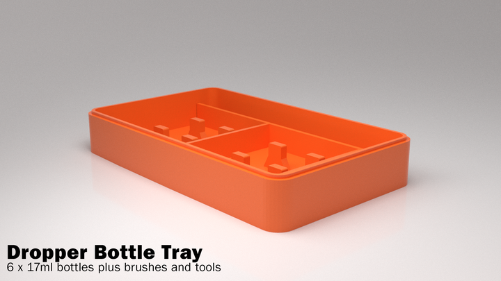 PaintPal Travel Hobby System 3D printable storage solution for hobbyists