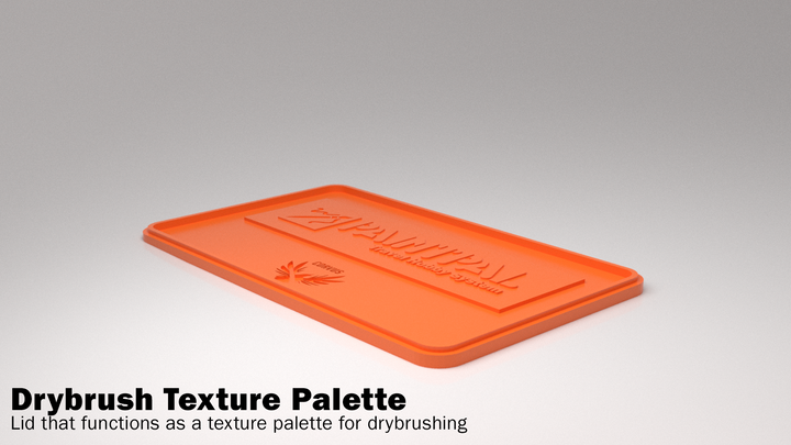 PaintPal Travel Hobby System 3D printable storage solution for hobbyists