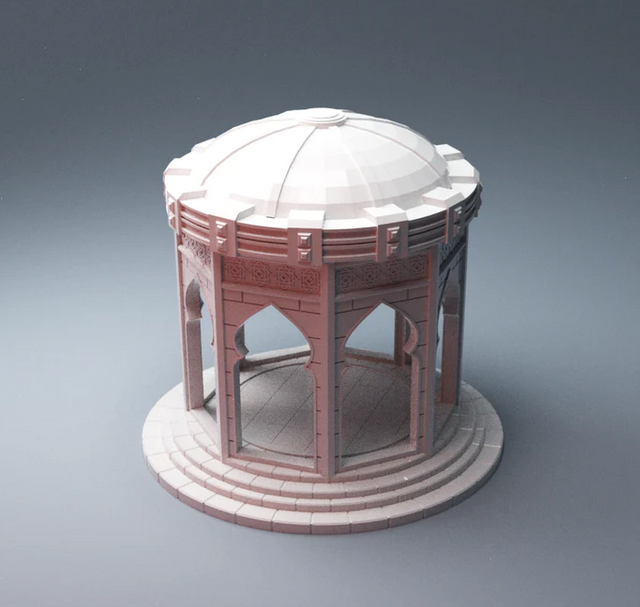 Corvus Games Terrain 3D printable Atreus Settlement scifi buildings for 28mm tabletop wargaming