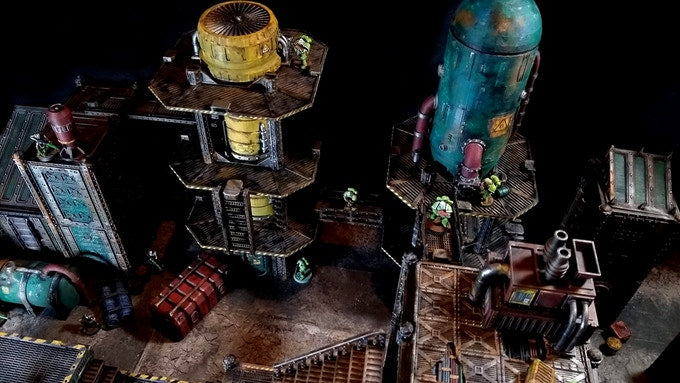 Sector Corvus Prime 3D printable terrain bundle OpenLOCK WarLayer