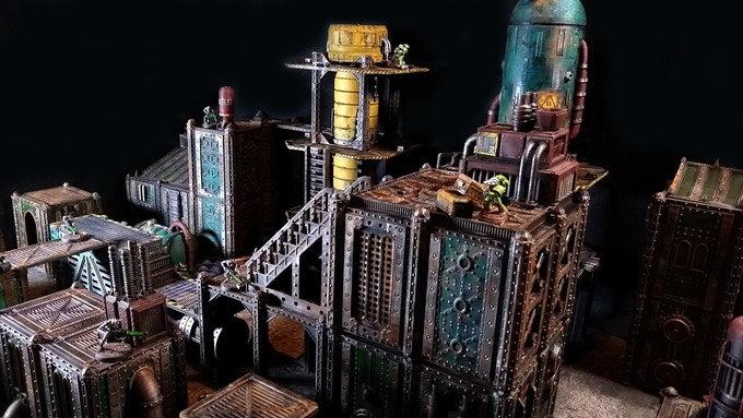 Sector Corvus Prime 3D printable terrain