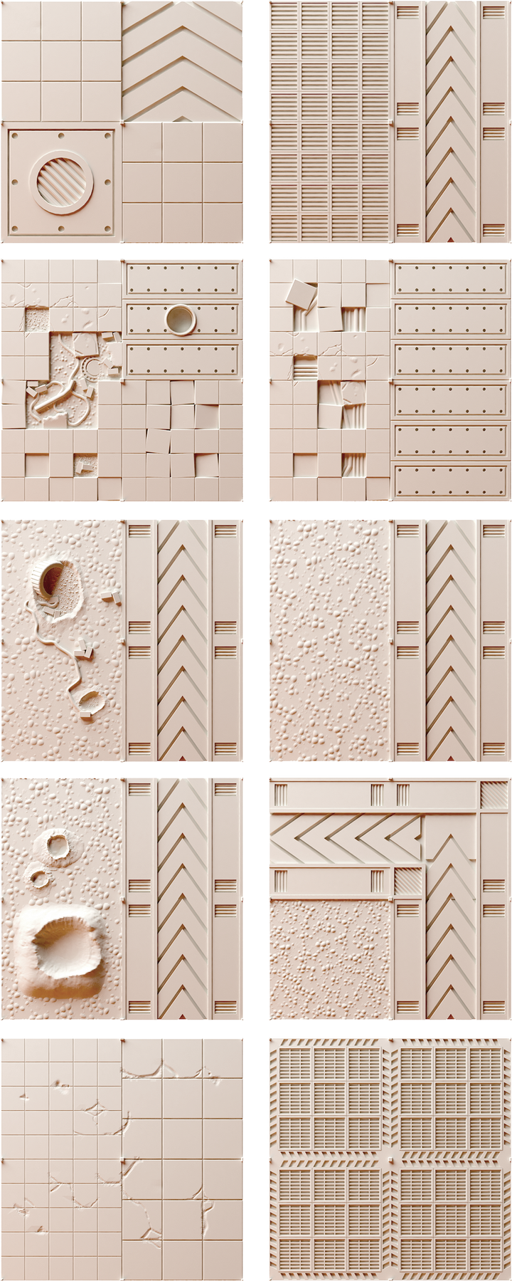 Corvus Games Terrain 3D printable modular scifi tabletop wargaming terrain from the Isolation Protocol kickstarter