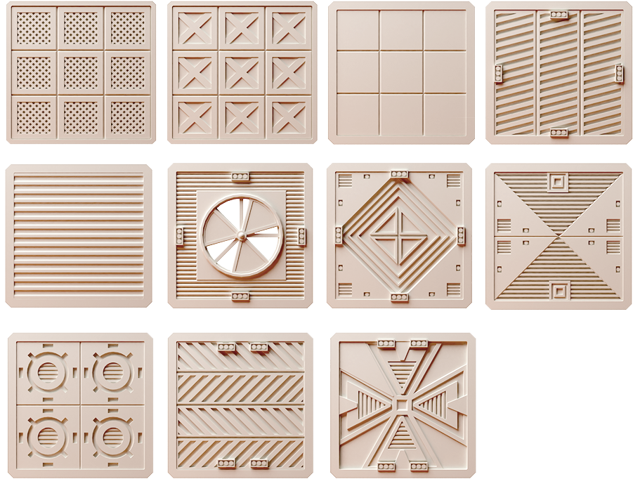 Corvus Games Terrain 3D printable modular scifi tabletop wargaming terrain from the Isolation Protocol kickstarter