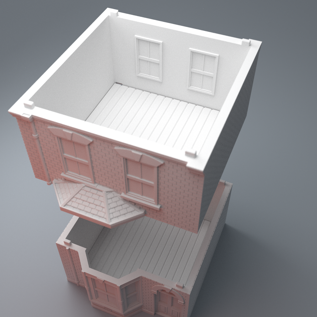 3Dペーパーハウス(trois dimensions)
